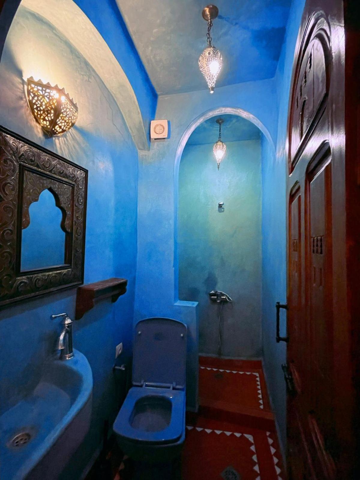 ホテル Riad Bab Mahruk シェフシャウエン エクステリア 写真